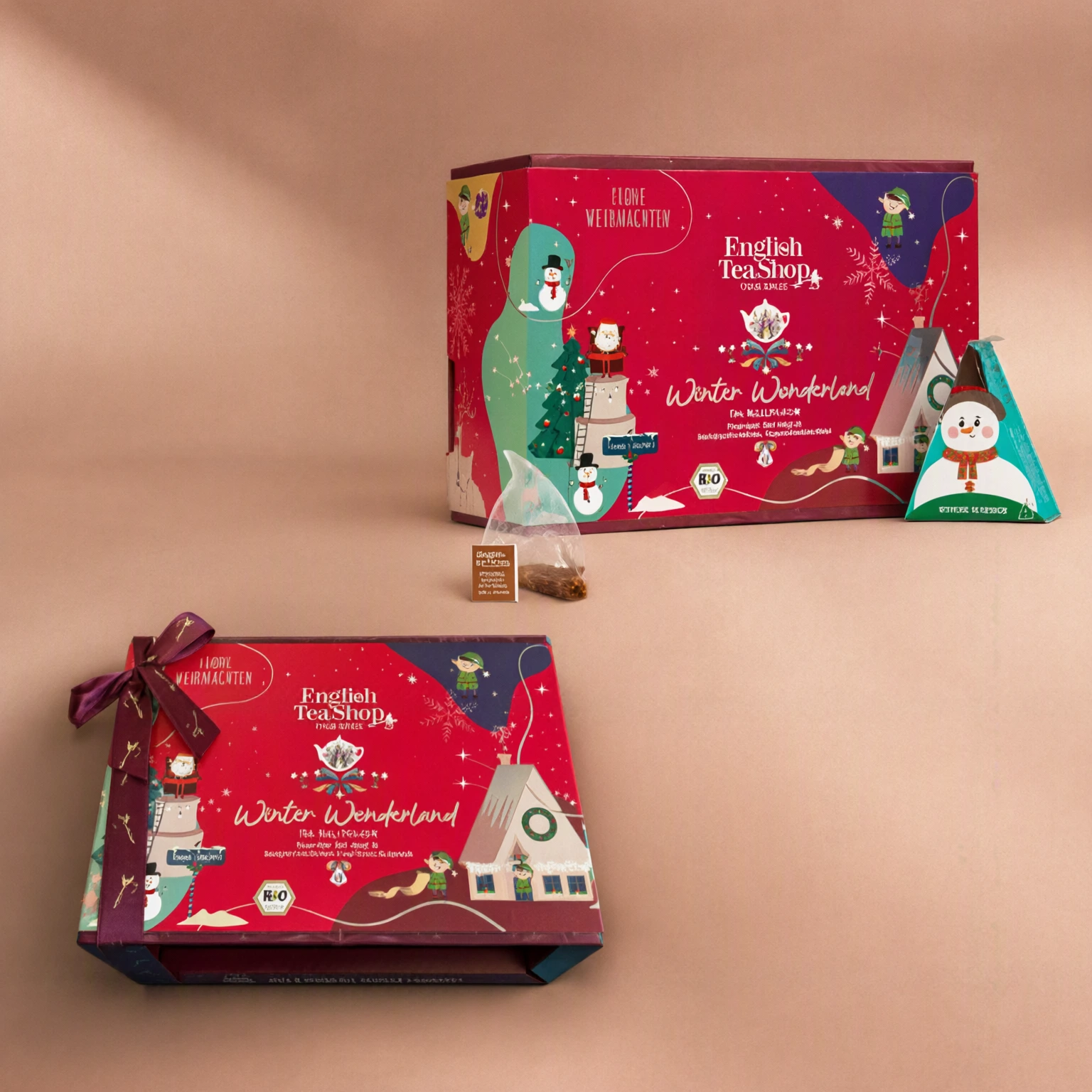 English Tea Shop – „Winter Wonderland“ Bio-Weihnachtstee Geschenkset – Bild 2