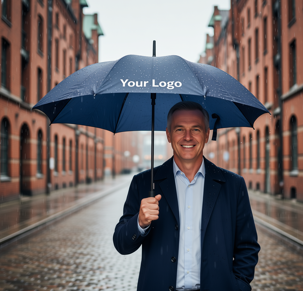 Business Class Regenschirm – mit Logo Personalisierbar – Bild 3