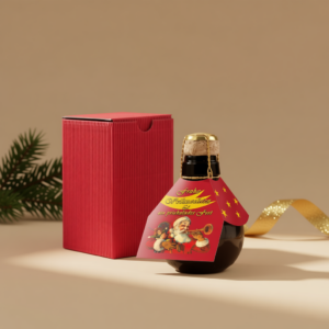 Prickelnder Weihnachtsgruß